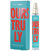 Simply Sexy Pheromone Perfume Yours Truly 0.3 Oz Eau De Parfum Perfume Spray